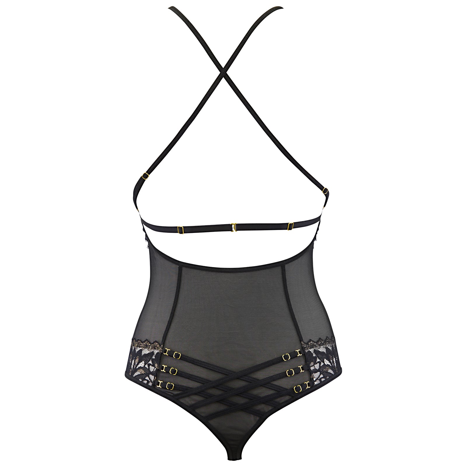 Euphoria Black & Gold Bodysuit