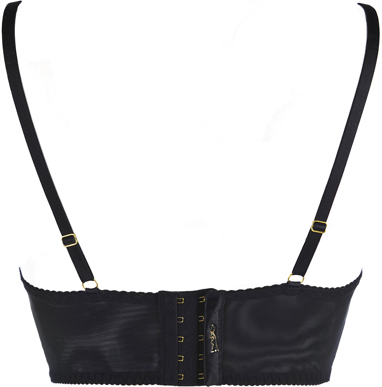 Lana Corset Bra Black