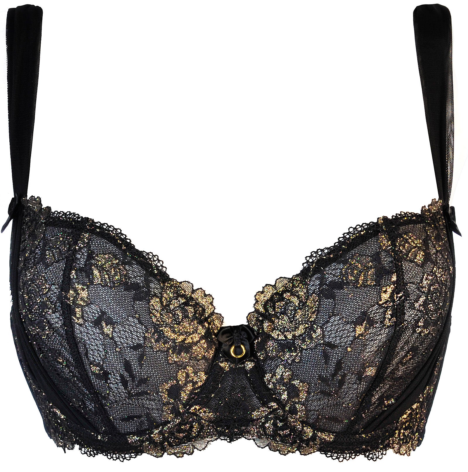 Stella Black Soft Bra