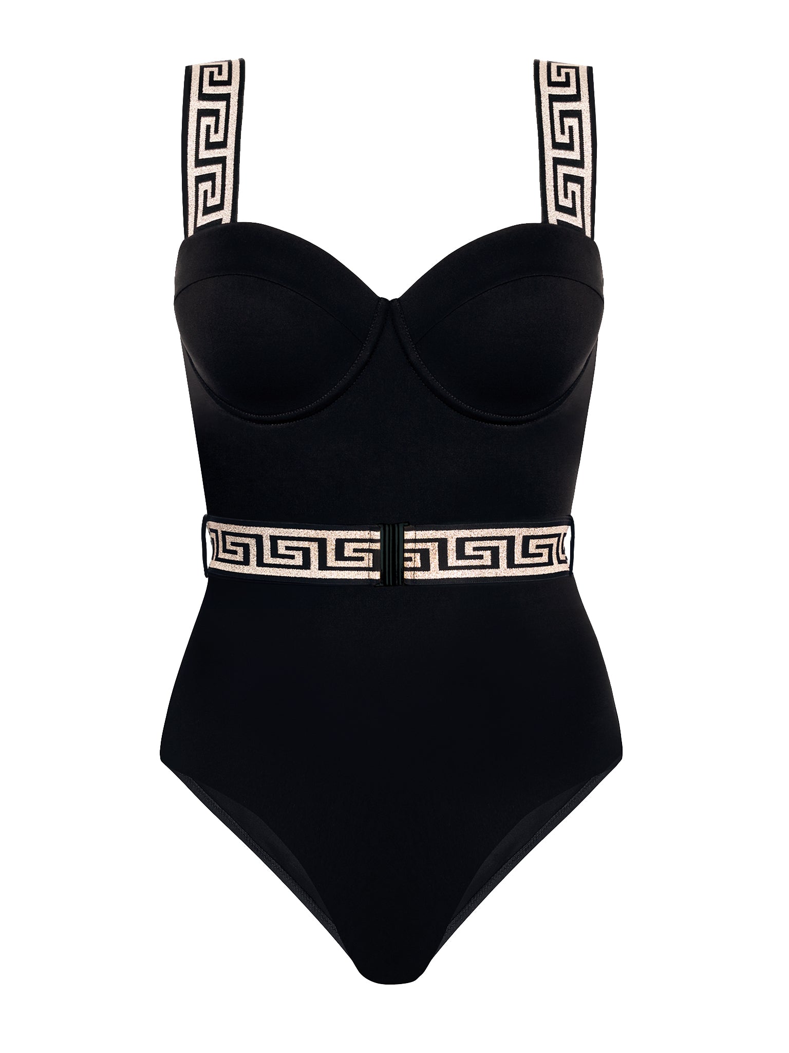 Soleil d'Or One Piece Black & Gold