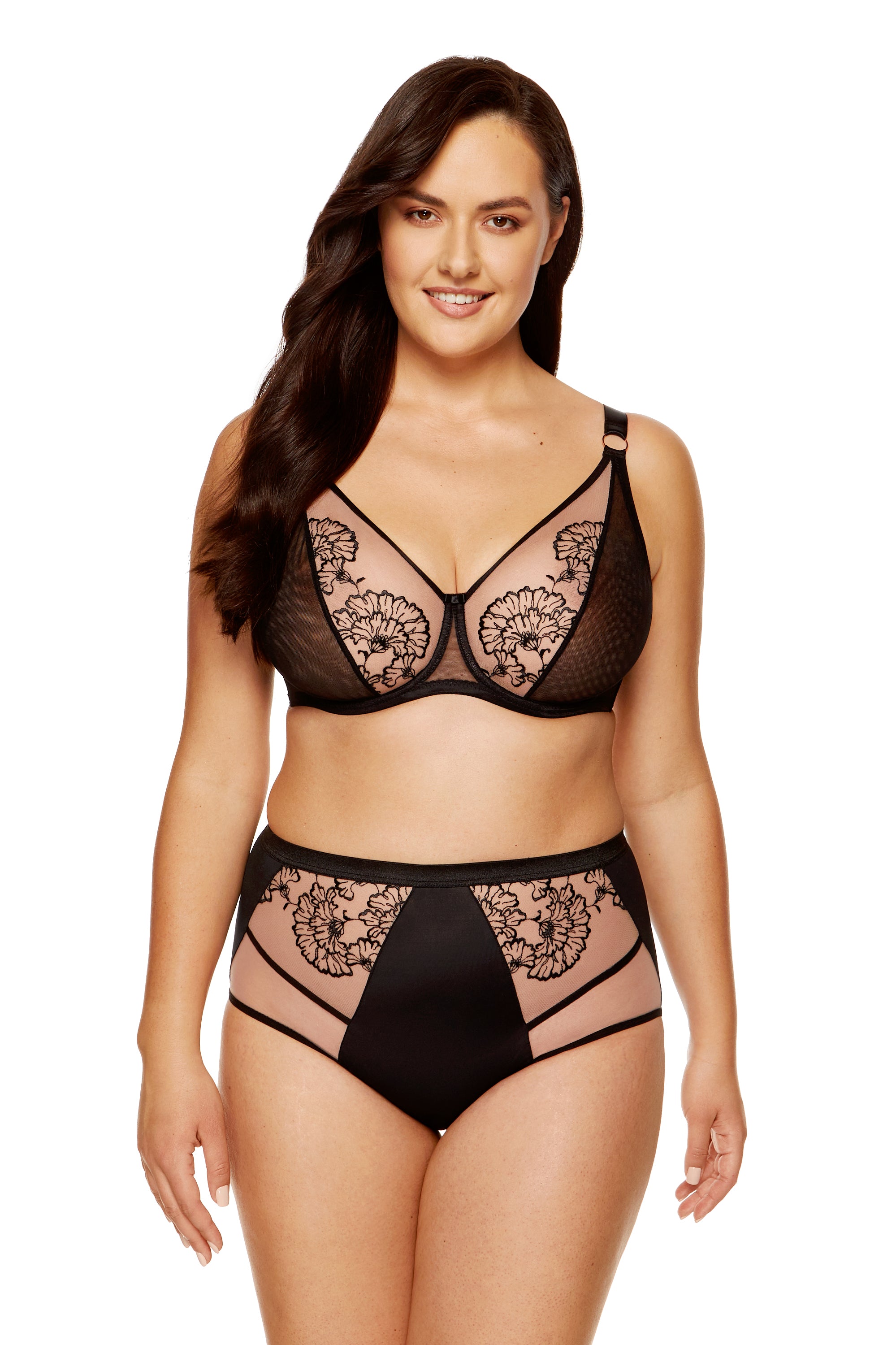 Kala High Waist Brief Black