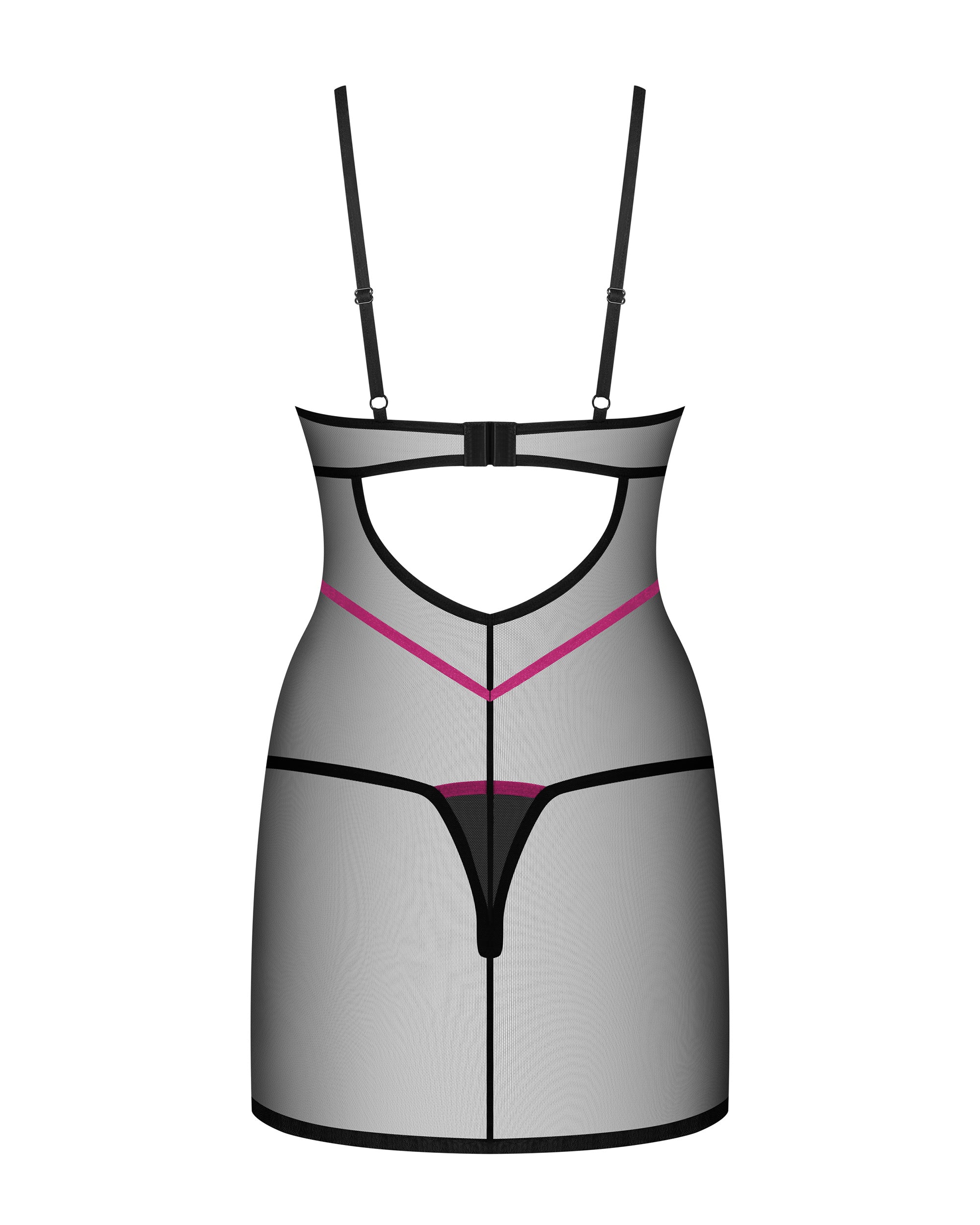 Novenes Black Chemise