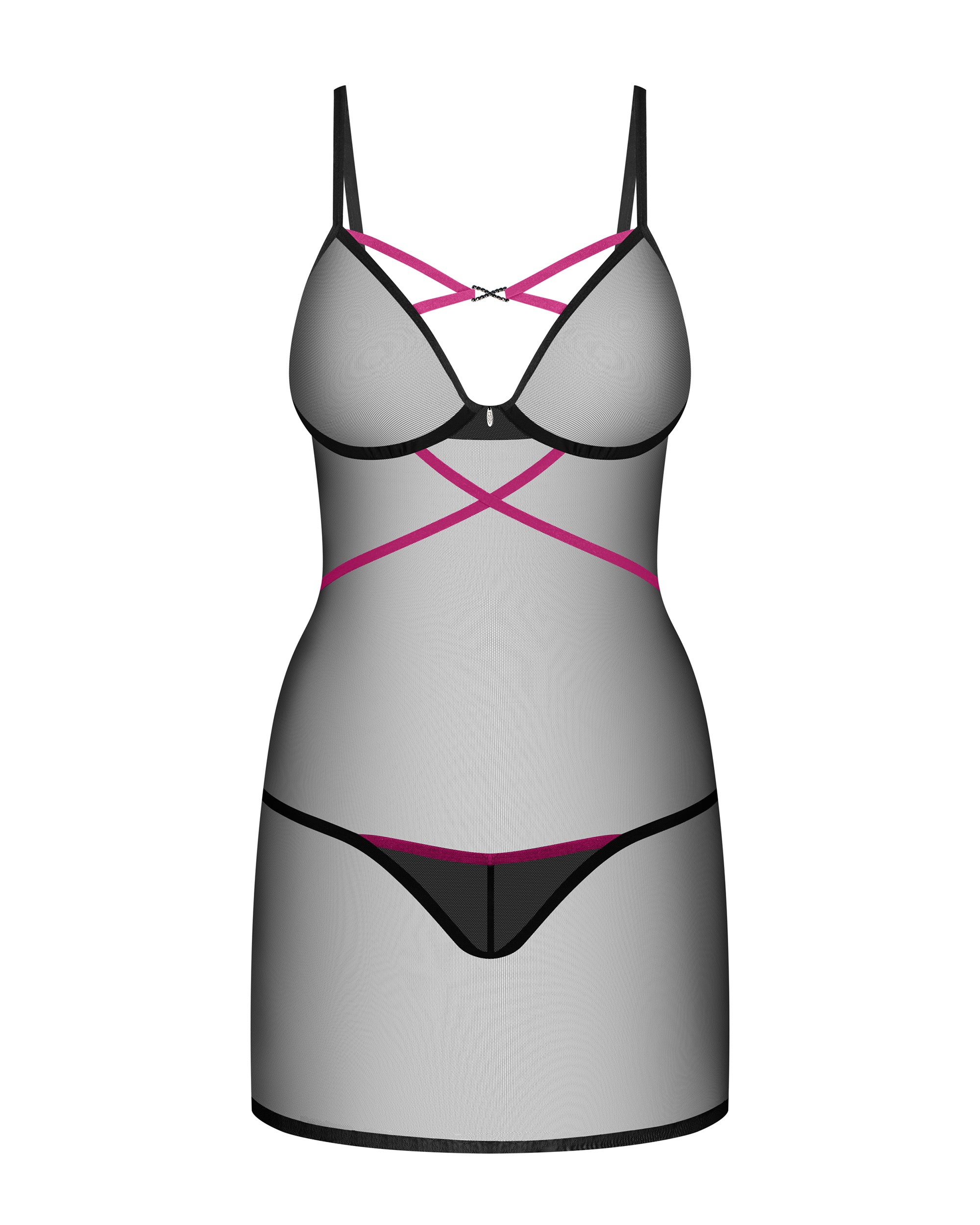 Novenes Black Chemise