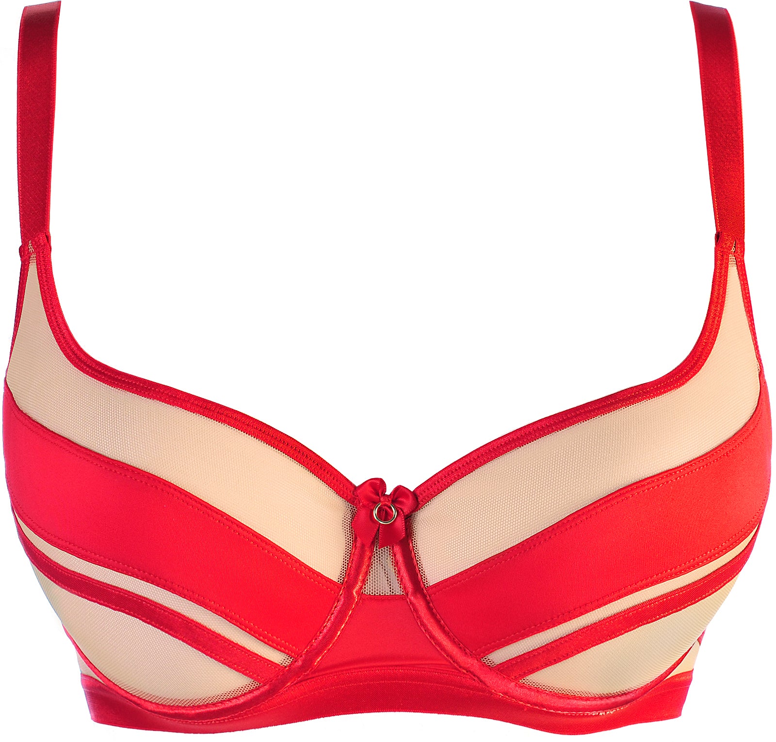 Shona Soft Bra Red, Black or White