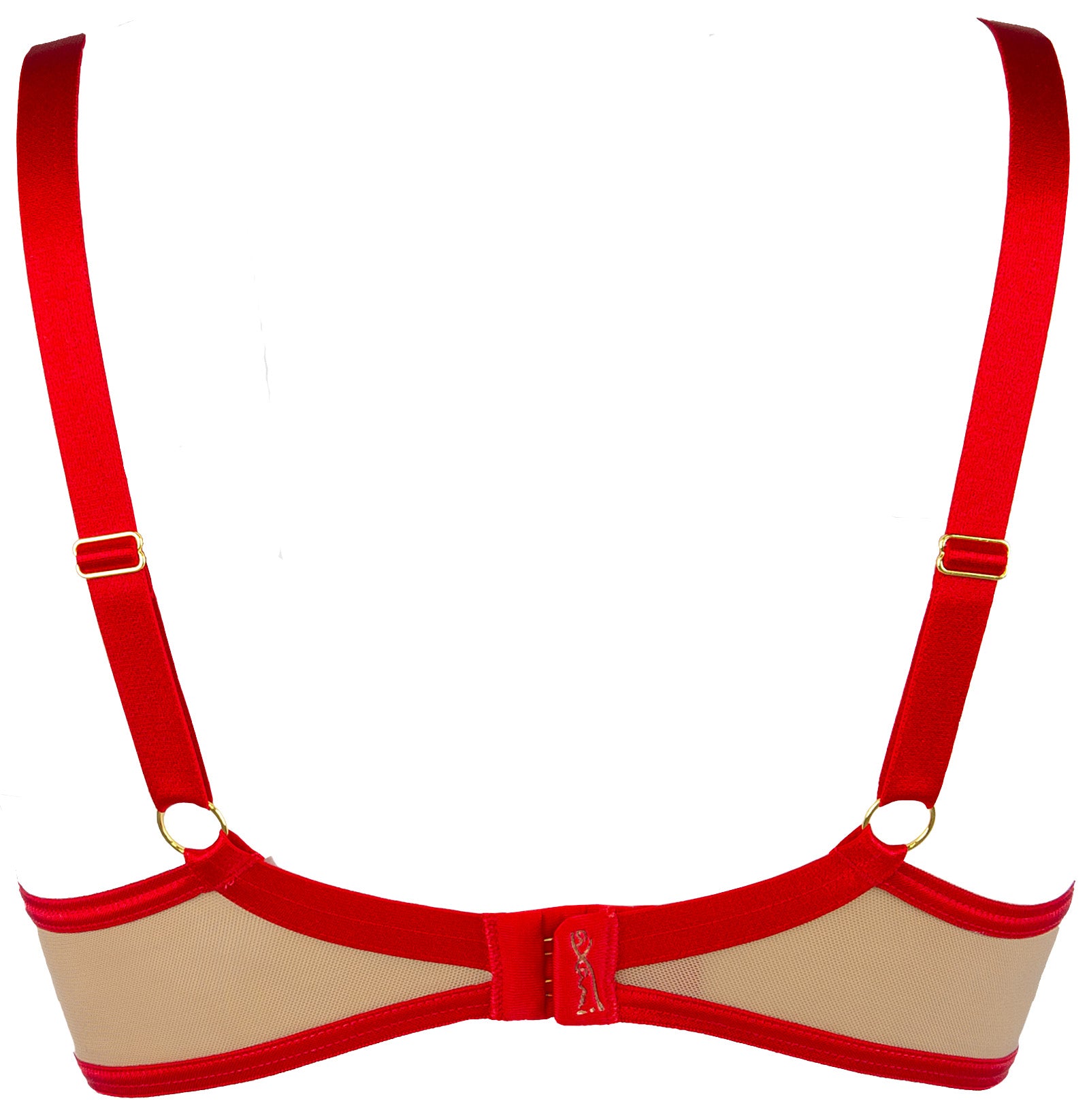 Roza Soft Bra Red