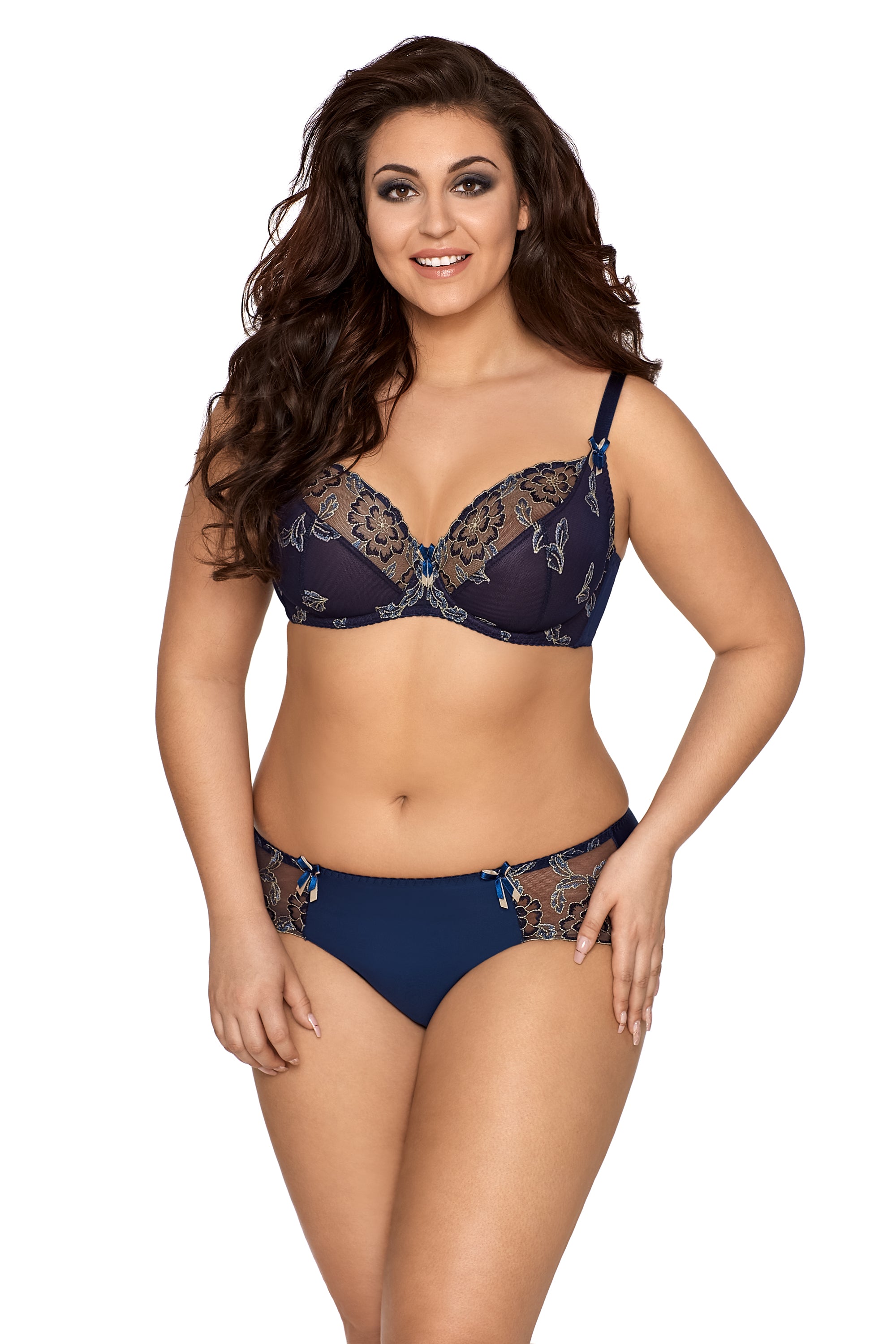 Sapphire Soft Bra Navy Blue