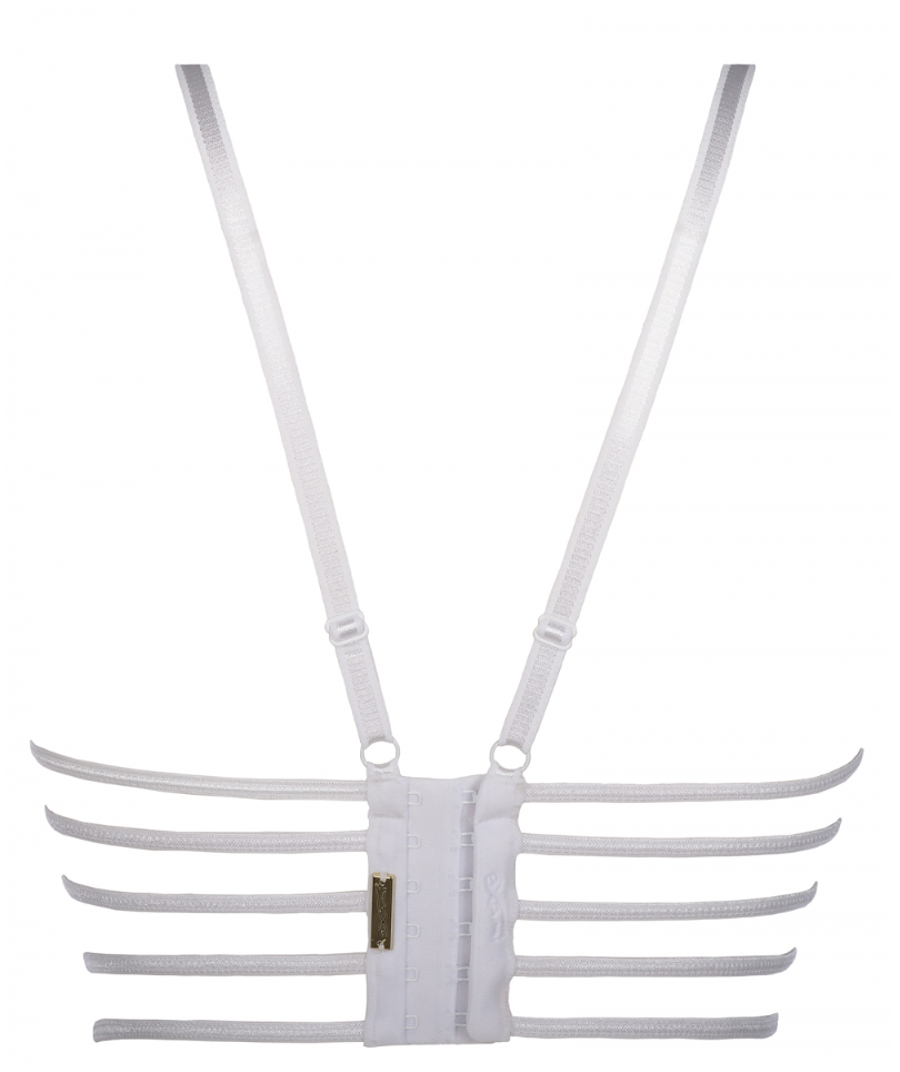 Ayla Corset Bra White