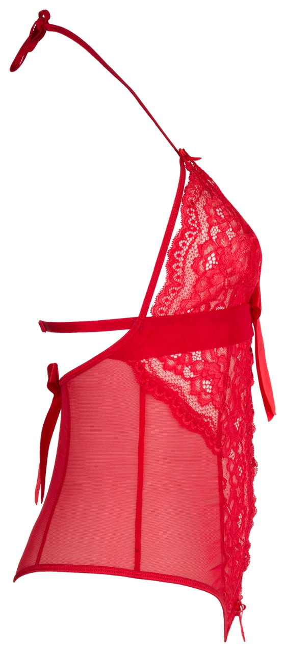 Noa Red Lace Bodysuit