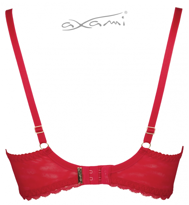 Vin Rouge Soft Bra Red