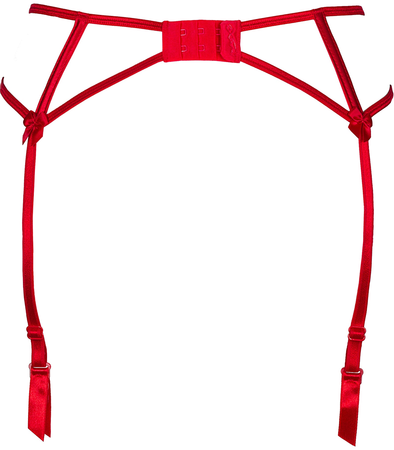 Brooklyn Red or Black Lace Garter