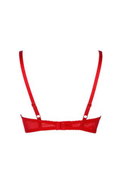 Scarlett Padded Bra Red