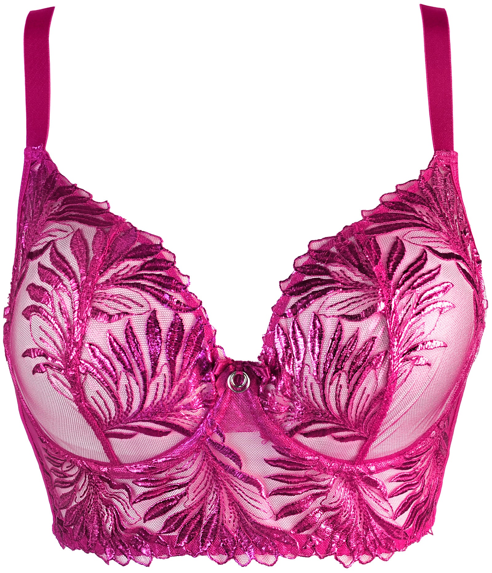 Peyton Pink Corset Bra