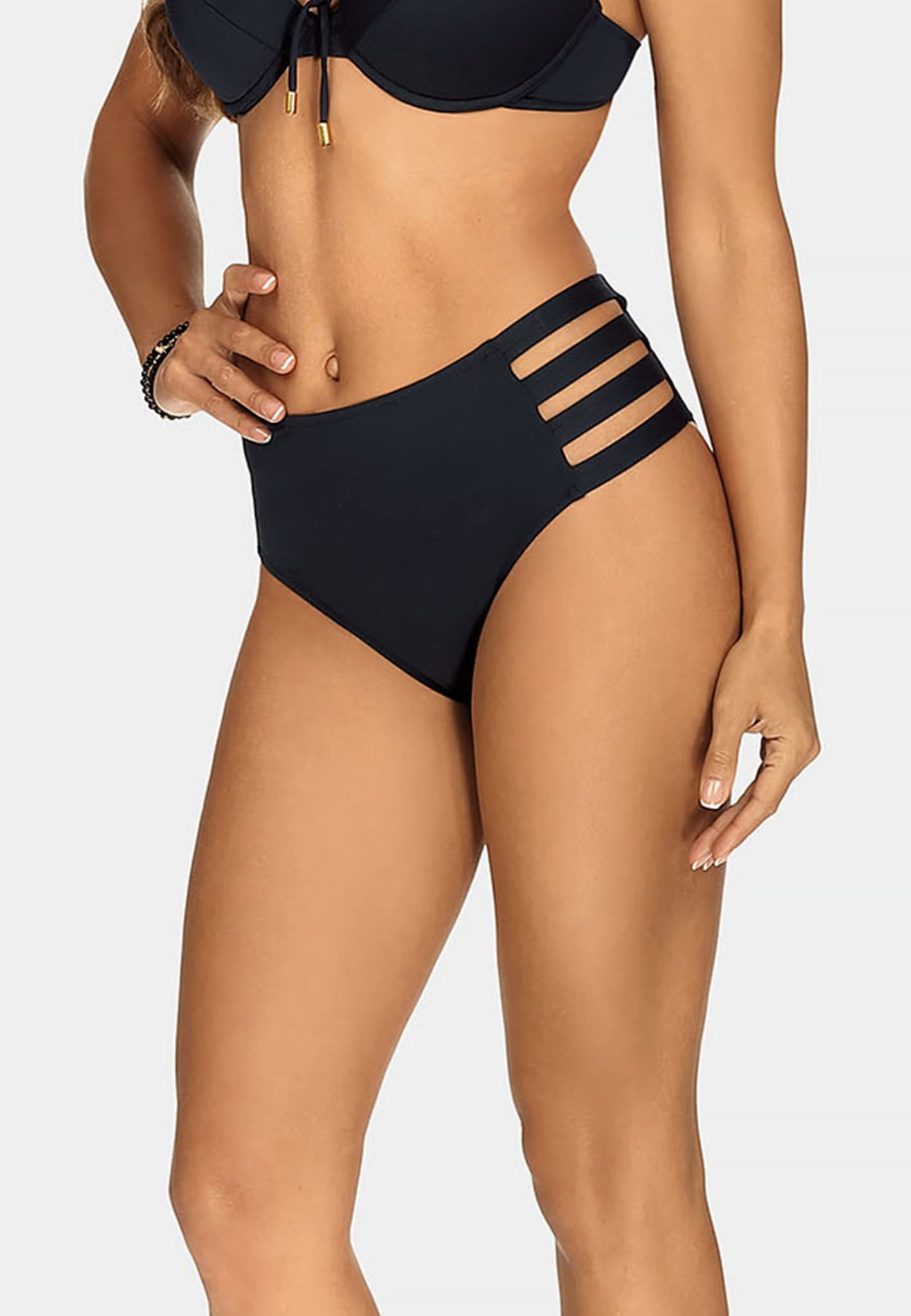 Sunseeker High Waist Brief Black