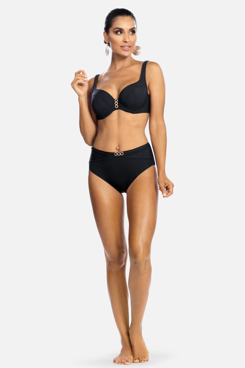 Sunkissed Full Waist Brief Black